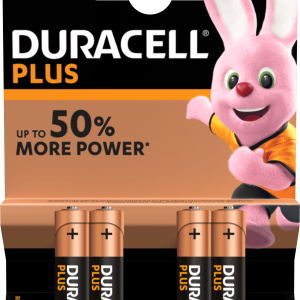 Duracell Mainline Plus Aaa 4'S